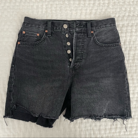 Denim Forum Yoko mid-thigh shorts - Picture 3 of 5